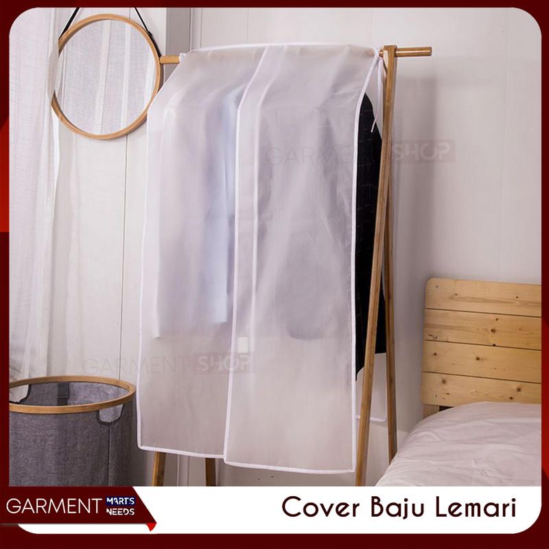 Cover Pelindung Pakaian Celana Gamis Anti Debu Penutup Lemari Jemuran Bahan Waterproof Tebal 2