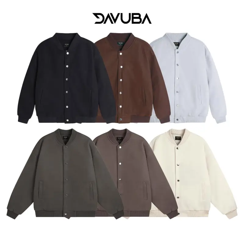 Áo khoác Bomber Dreams DAVUBA chần bông 3 lớp nam nữ SM051+SM115 1