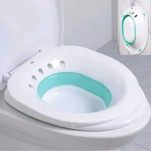 Foldable Sitz Bath Baskom Kloset Lipat Perawatan Wasir Dll XSSG TG280