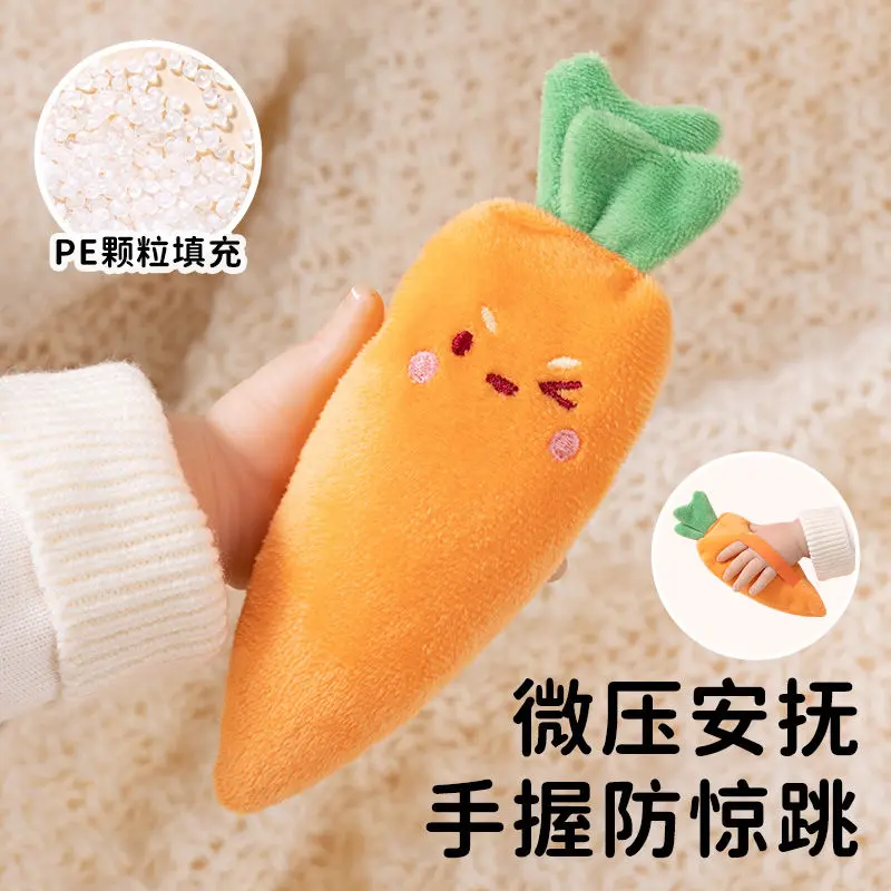 Dây Đeo Ôm Bé Cầm Tay Chống Sốc, Thiết Kế Cà Rốt, Dây Đeo Cầm Tay Thích Hợp Cho Trẻ Sơ Sinh, Đồ Chơi Ngủ, Thích Hợp Cho Trẻ Em, Sản Phẩm Tuyệt Vời Để Bé Bú 6