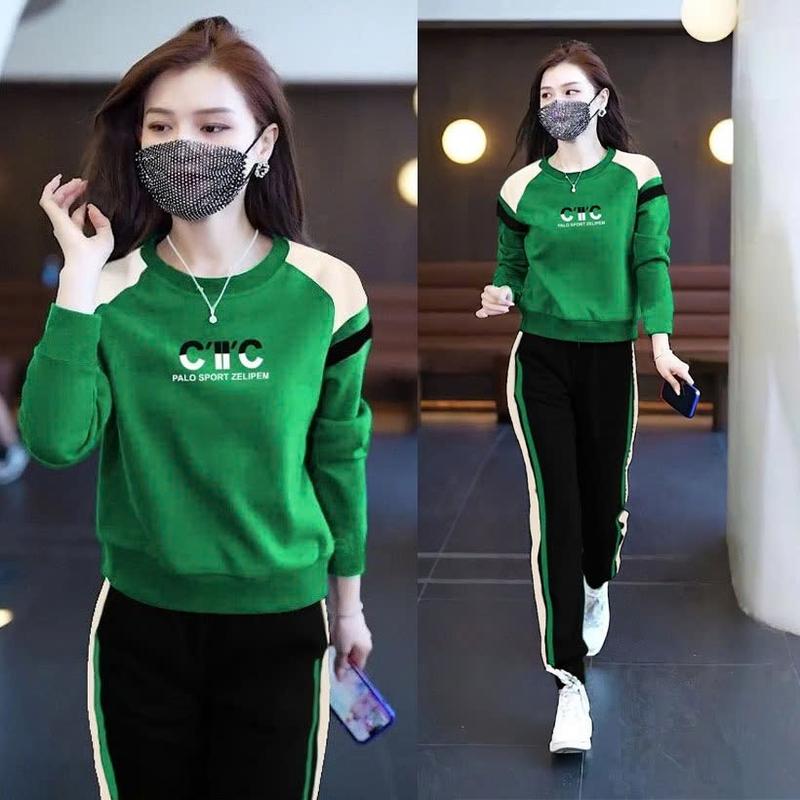 Product Introduction of Set Bộ Thu Đông Tay Dài Quần Dài Cotton Cao Cấp TD01 - Chất liệu Thun cotton 100% loại 1 dày đẹp - Đồng 13