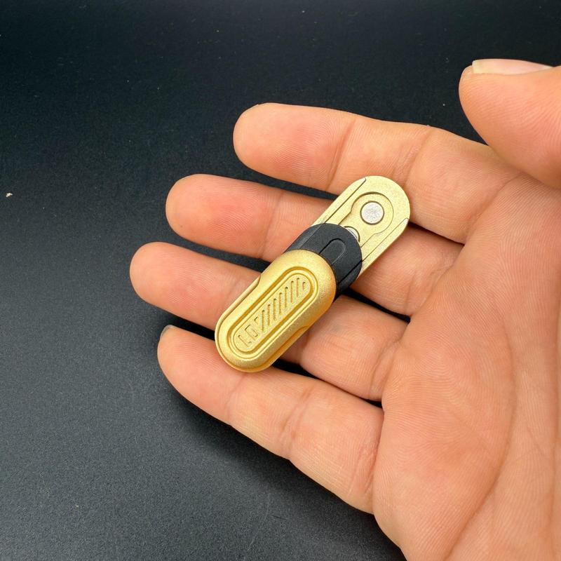 Metal Fidget Toy, 3 Counts/set Multi-layer Push Card Fidget Toy, Stress Relief Toy for Adults & Teens, Office Gift 2