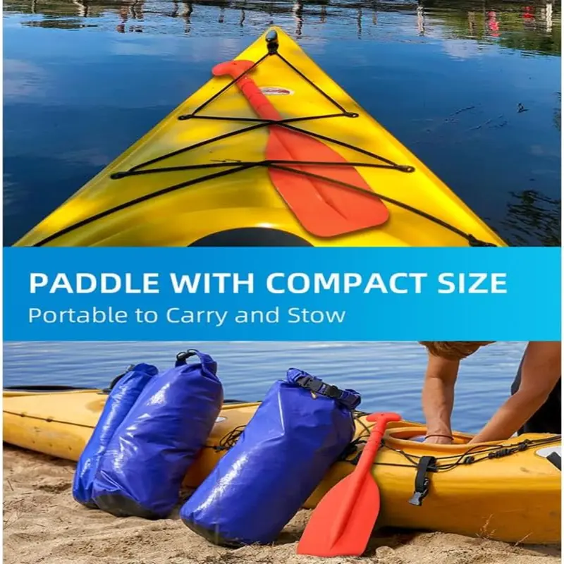 Canoe Kayak Paddle, Chất Lượng Cao, Có Thể Gấp Gọn, Thuyền Khẩn Cấp, Gióng Thuyền, Trục Nhôm Nhẹ, Có Thể Điều Chỉnh Độ Dài, Thích Hợp Cho JetSki Boating Kayak Ore 7