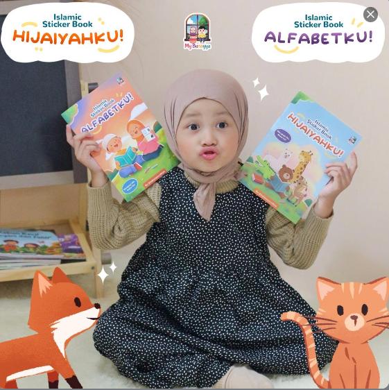 ISLAMIC STICKER BOOK. MAINAN EDUKASI ISLAMI USIA 2 TAHUN KE ATAS 0