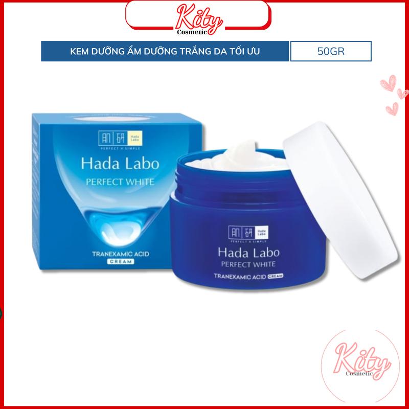 Kem dưỡng trắng da tối ưu Hada Labo Perfect White Tranexamic Acid Cream 50g