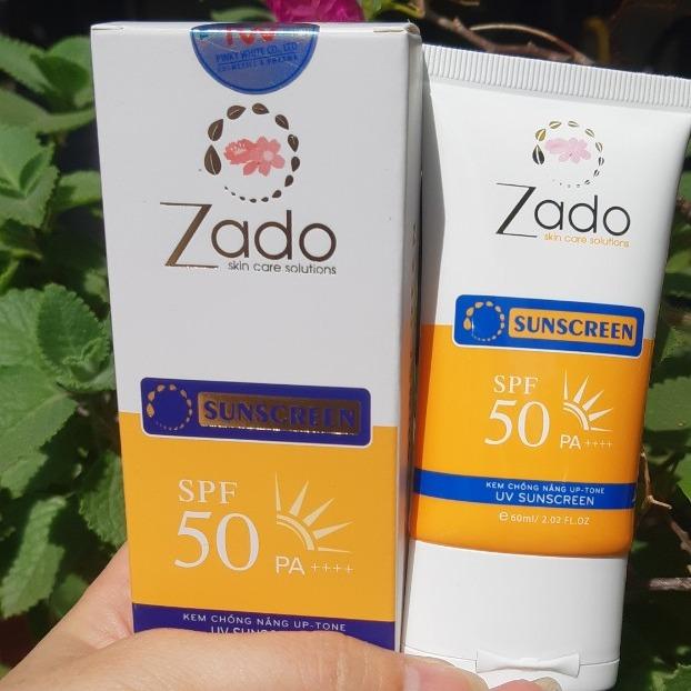 Kem Chống Nắng Zado 60ml SPF 50+ Nữ Làm Đẹp Da 3
