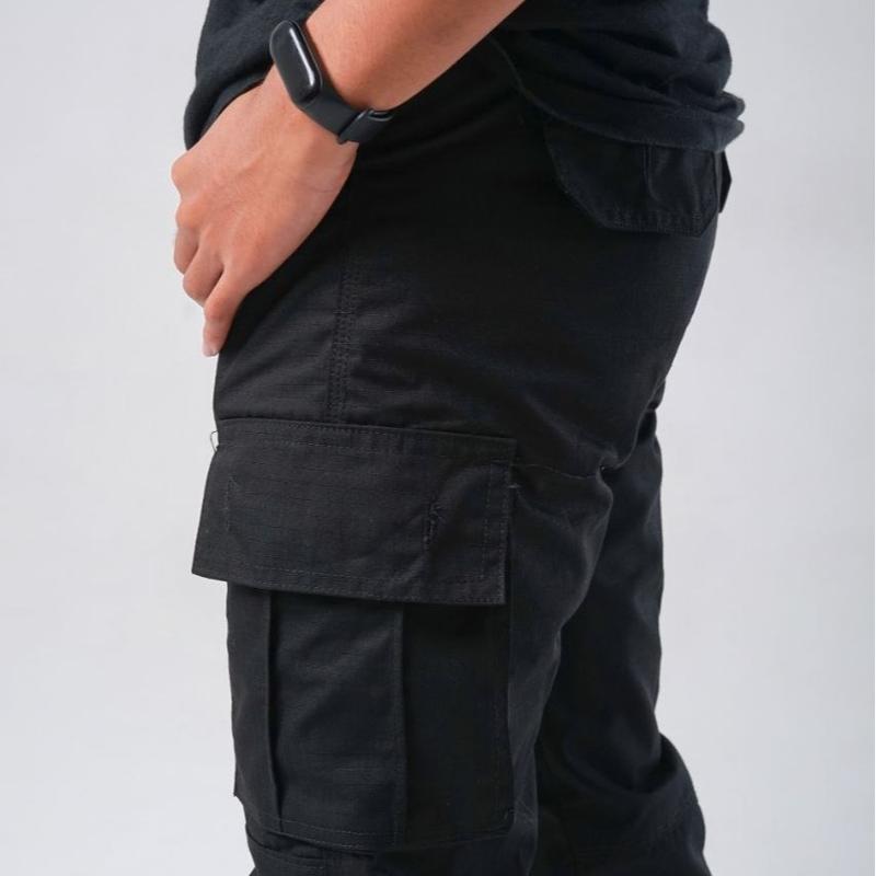 Celana Panjang Cargo Ripstop Jumbo Big Size | Cargo Tactical Panjang Semi Slimfit | Celana Cargo Panjang Pria Dewasa kimpol | CELANA CARGO PANJANG PALING KEREN MURAH MERIAH Outdoor Distro Cowok Casual Kerja 7