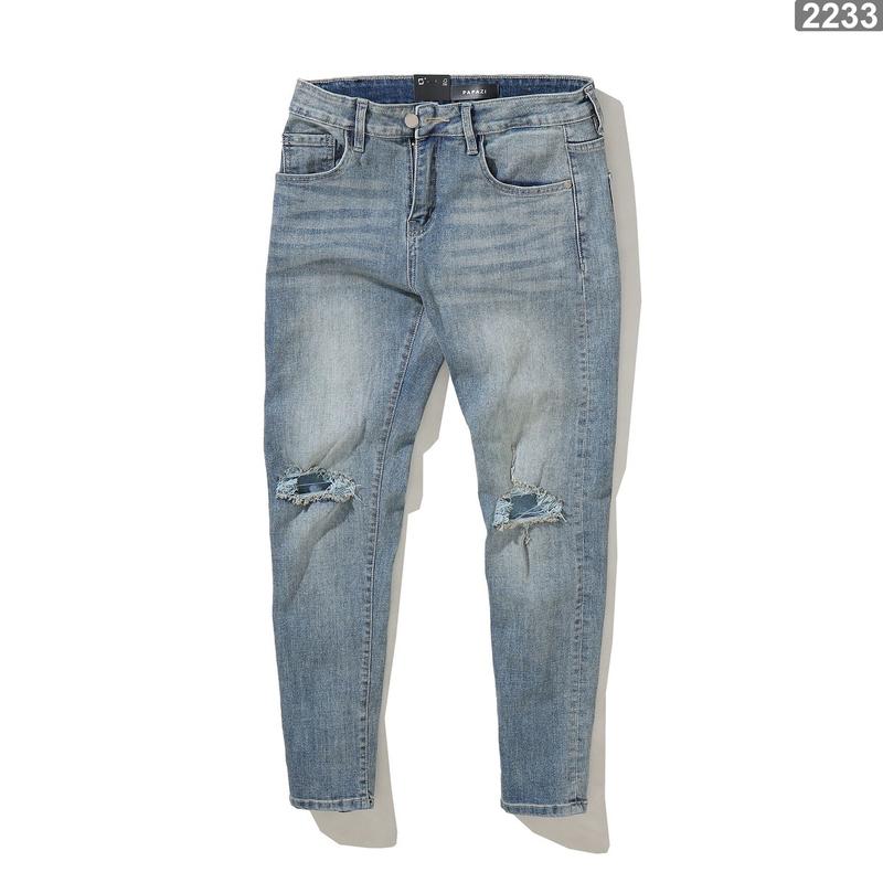 Quần jean nam Mã_R2233, fom slim, gam màu xanh rách gối sự kết hợp hoàn hảo, nay đã trở lại với số lượng vô cùng có hạn.