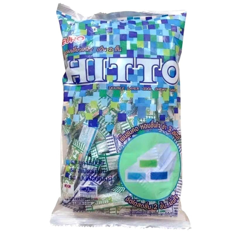 kẹo hitto bạc hà thái lan 100 viên - bánh kẹo snack food Thức ăn vặt Đường Candy