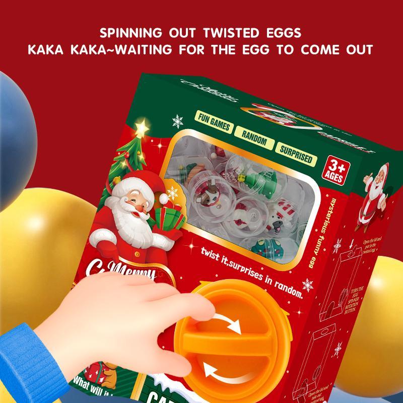 Cartoon Shape Capsule Toy, 1 Box Egg Twisting Machine, Cardboard Box Gift, Blind Box Machines with Random Capsule Toys Egg 7