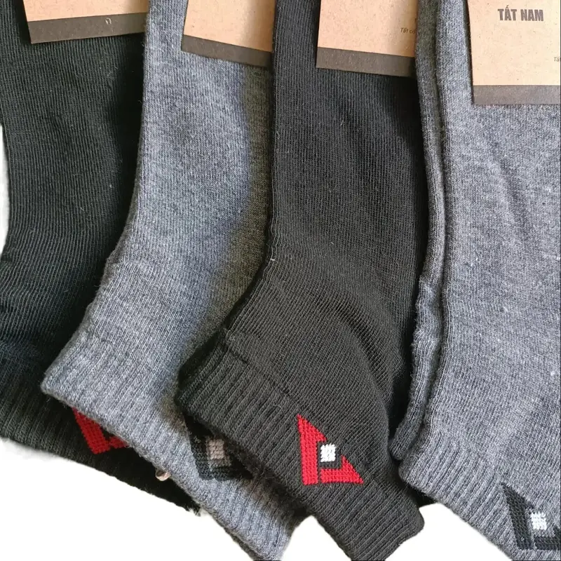 Set 5 đôi tất Nam cổ ngắn ( 2 phân loại ) Cotton 3