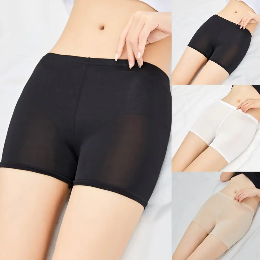 Women Stretch Elastic Safety Shorts Seamless Leggings Pants Skirt Dress