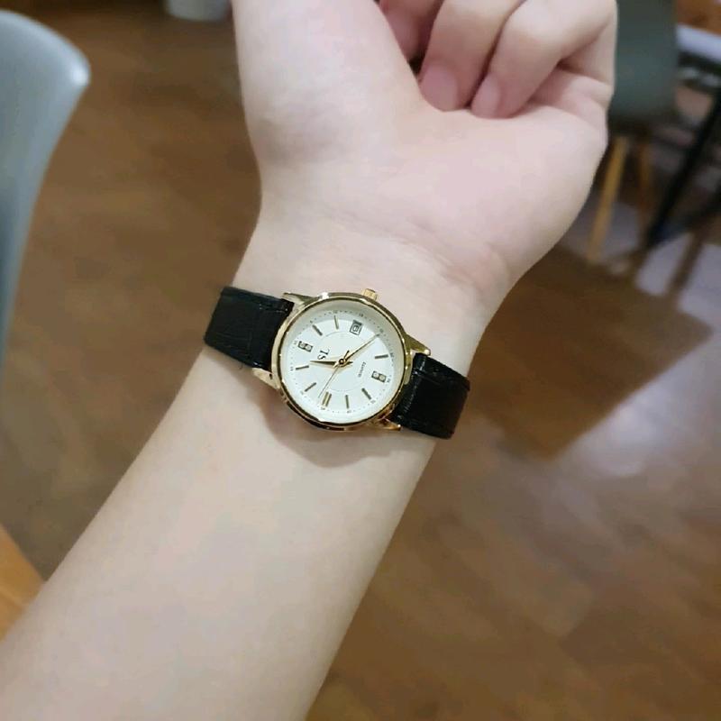 Đồng Hồ Dây Da Cao Cấp Có Lịch Đeo Tay Watch 1