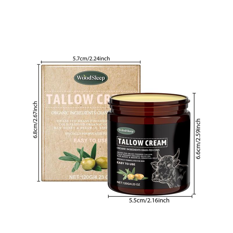 Product Introduction of Tallow Cream, 2 Boxes Moisturizing Skin Care Cream, Hydrating Nourishing Skin Care Product for Women & Men Daily Use 1