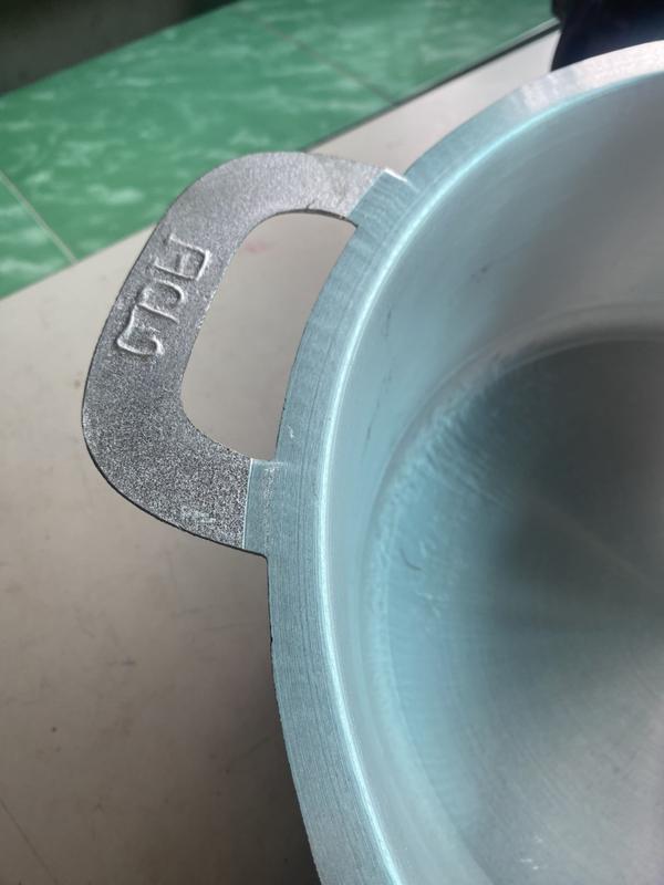 Nồi gang thái số 10 kích thước 36cm sâu lòng 14cm đúc nguyên khối nấu 3,5kg gạo, luộc gà, hầm thịt 4