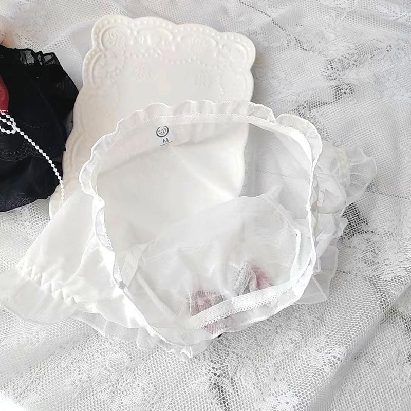 Product Introduction of Đồ Lót Nữ, Phong Cách Nhật Bản Dài Hạn, Lưới Tươi Mát Falbala, Thiết Kế Công Chúa Tam Giác, Có Nơ Dễ Thương 10