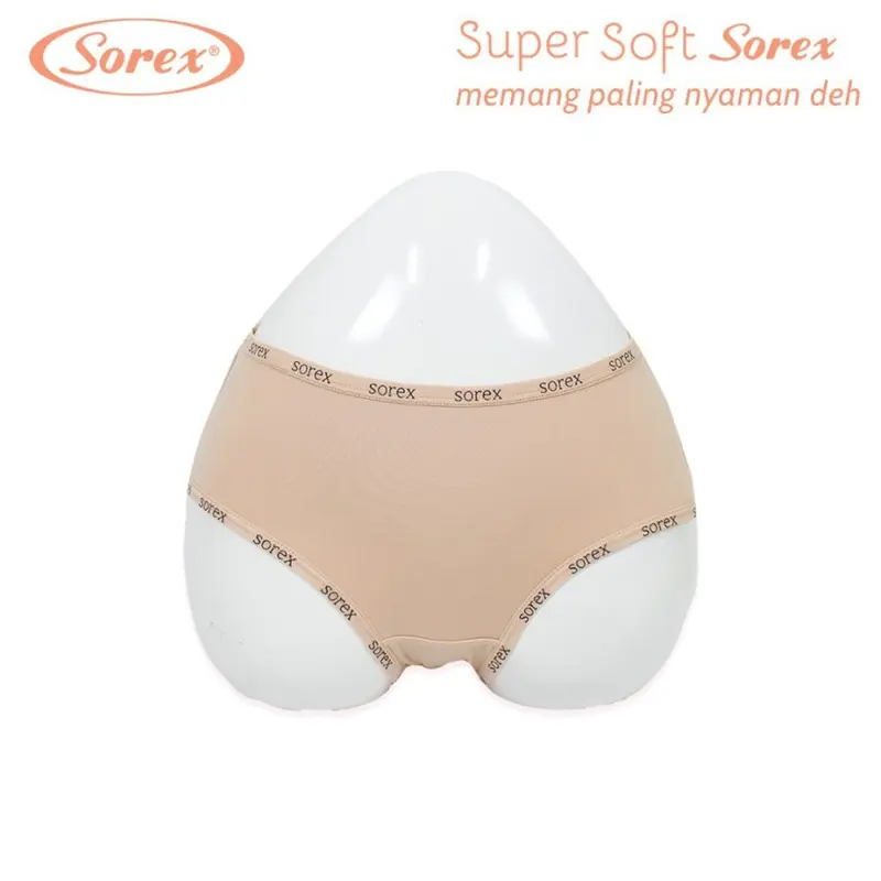 ISI 3 6 12 Pcs Celana Dalam Wanita CD Wanita Sorex 15232 Super Soft M-XXL 0