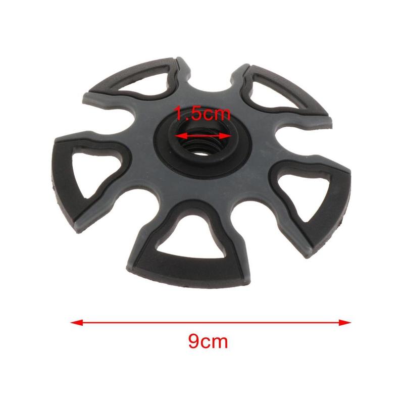 Product Introduction of Trekking Pole Snow Basket Hiking Sticks Accessories ,Walking Sticks Tip Protector Snowflake Basket 9cm Ski Pole Baskets for Walking ,Trekking 0
