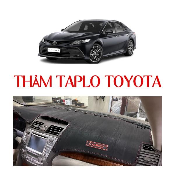 Thảm taplo TOYOTA: Vios, Veloz, Cross... nhung, da Phụ tùng taplo  xe ô tô