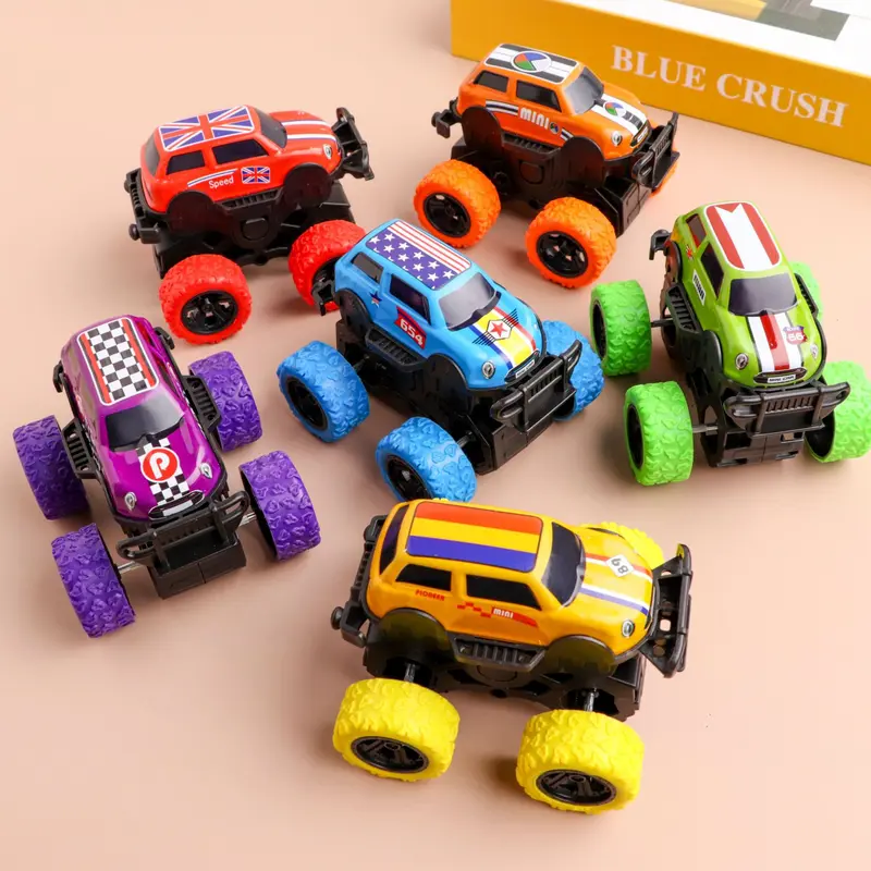 Xe địa hình quán tính, Đồ chơi trẻ em, Xe địa hình đóng thế, Bigfoot, Chống rơi, Mẫu cho bé trai Toy 1