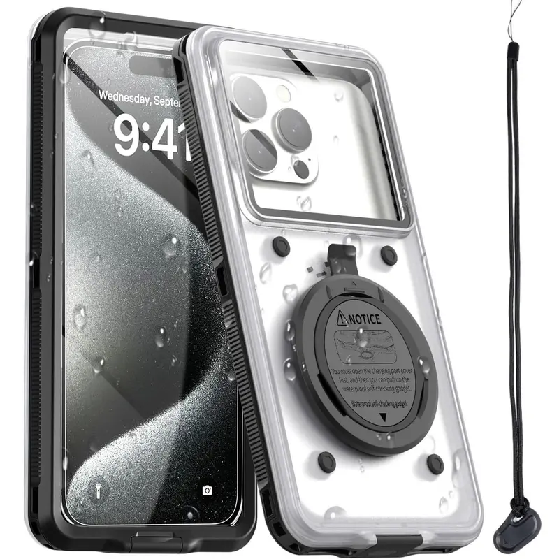 Multifunctional Waterproof Phone Case, 1 Count Phone Protector with Touch Screen, Suitable for Most Phone Models, Designed for Swimming Diving 8