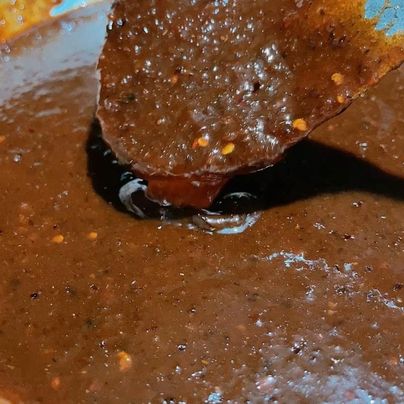 Hủ mắm ruốc xào có gia vị sẵn có tặng trái bần ổi