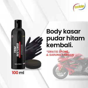 oxide trim restorer Penghitam Body Kasar Kendaraan Mobil Motor