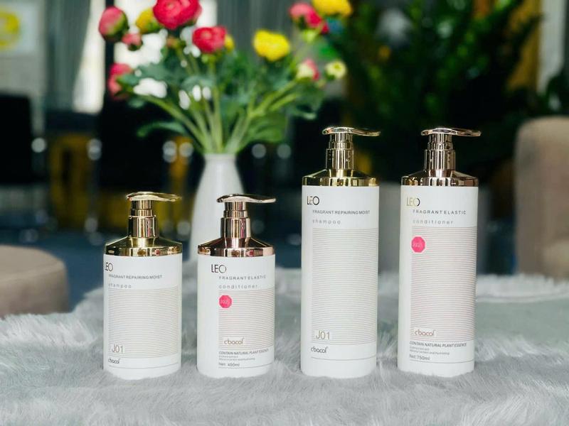 Bộ Đôi Dầu Gội Xả LEO PROSEE Phục Hồi Tóc Hư Tổn Siêu Mềm Mượt 780ml Dành Cho Nữ