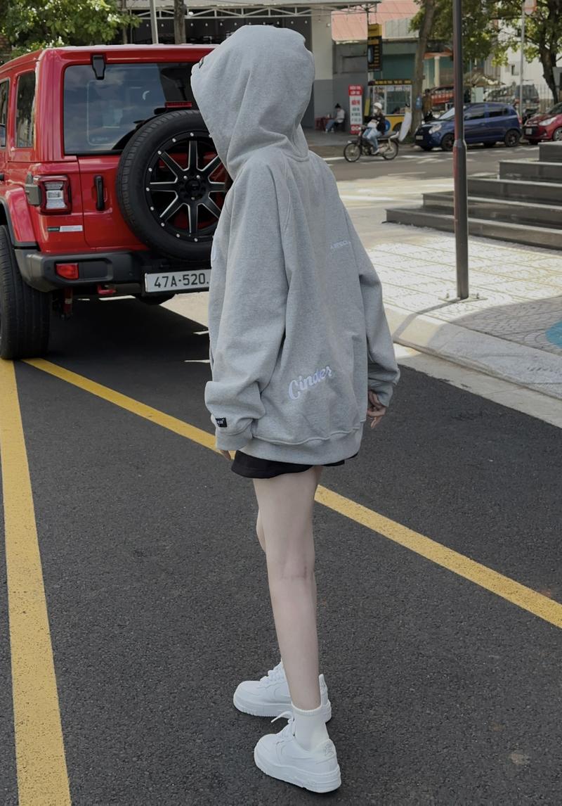 Product Introduction of Áo Hoodie Zip Alphabet CINDER, Áo Khoác Local Brand Menswear Dài Tay 9