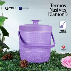 Termos Nasi / Es Batu VIRAL 6.5 Liter Motif ROTAN dan DIAMOND