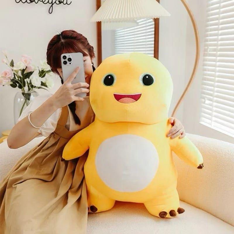 Boneka Nailong Dino Kuning 35CM unofficial Lucu bahan plush import high Quality Anak Kado Asli Dolls Toys 4