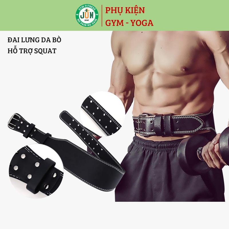 Đai Lưng Cứng Tập Gym Valeo hỗ trợ cột sống lưng khi Squat Jun Sport size S/M/L