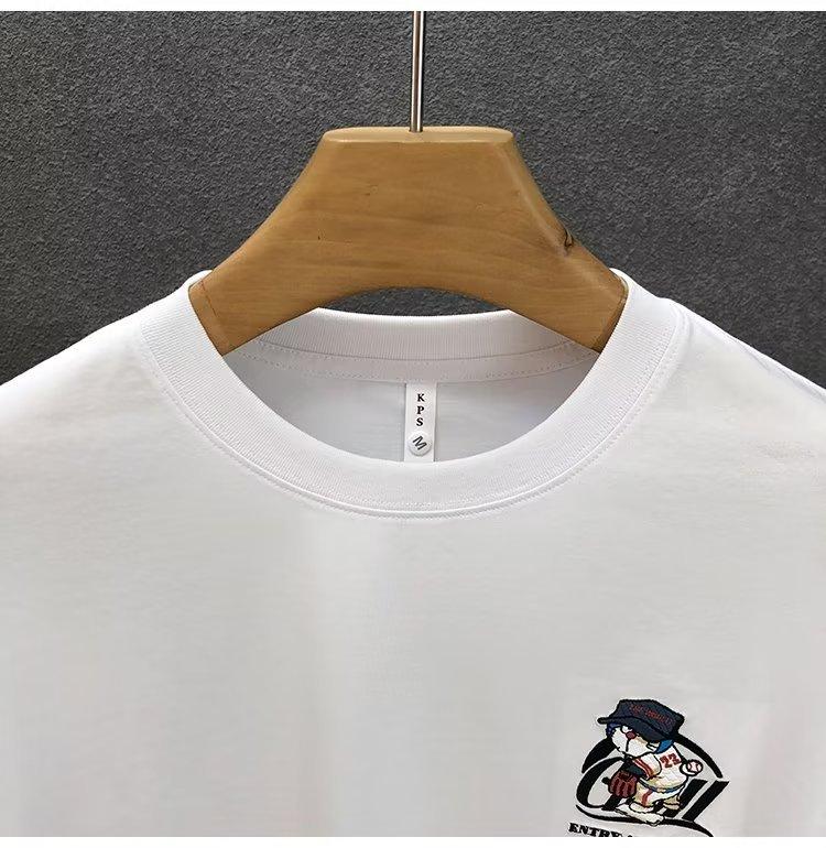 Product Introduction of Áo Thun Cotton, ngắn Tay, In Hình Hoạt Hình, Dành Cho Nam Giới, Hàng Mới Về Mùa Hè, Thiết Kế Thanh Niên, Cổ Tròn, Áo Tay Lửng 7