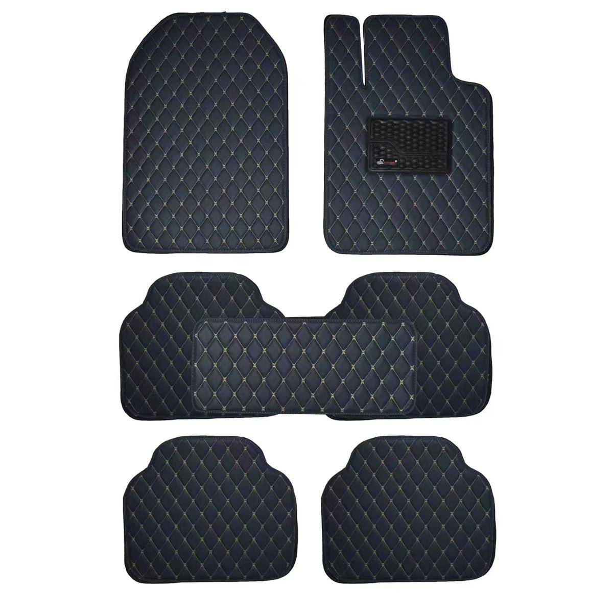 Sankeshu Karpet Mobil Kulit 5pcs Universal Waterproof Premium Car Tahan Panas Anti Debu & Mudah Dibersihkan Fullset Depan Tengah Belakang 2 Baris Sankeshu Karpet Mobil Kulit 5pcs Universal Waterproof Premium Car Tahan Panas Anti Debu & Mudah Dibersihkan Fullset Depan Tengah Belakang 2 Baris