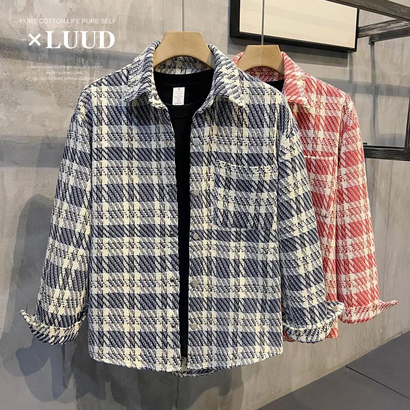 Áo Khoác Dạ Nam Nữ, Áo Khoác Cổ Sơ Mi Hàng Nhập Khẩu Chất Lượng Cao Thu Đông 2023 - Hàng mới về Tabii Store