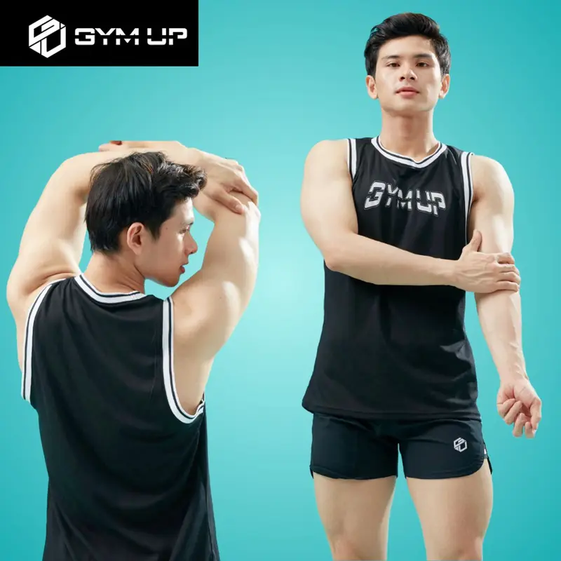 Tanktop GYM viền sọc tôn dáng TT1 3