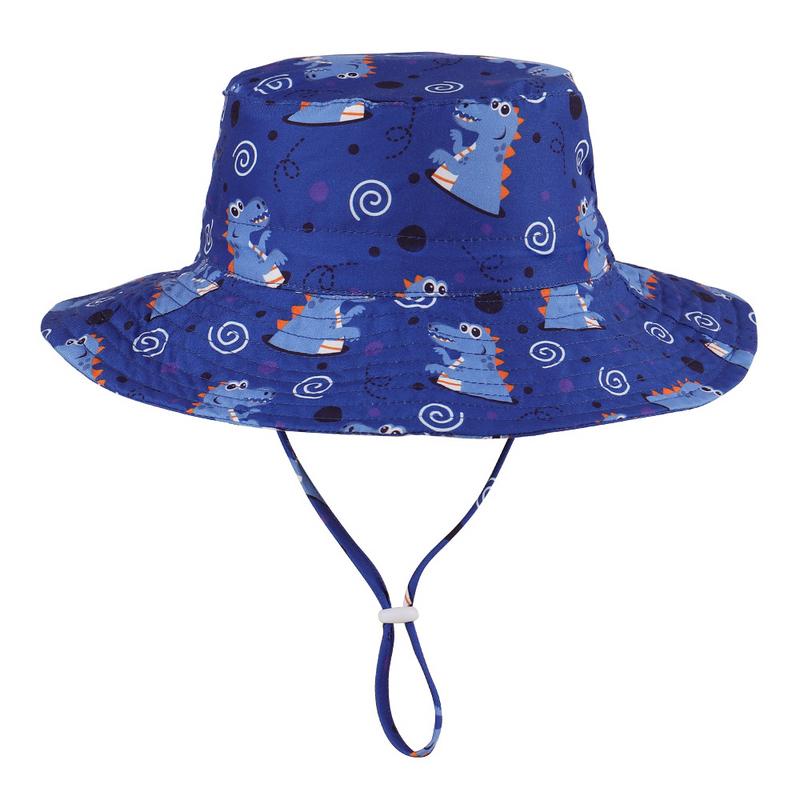 Product Introduction of Mũ Bucket Cho Trẻ Em, Bé Trai Và Bé Gái, In Hình Khủng Long / Hồng Hạc, Rộng Vành, Thích Hợp Cho Mùa Xuân Và Mùa Hè, Có Dây Đeo Tai Thú, Chống Nắng, Mũ Lưu Vực 23