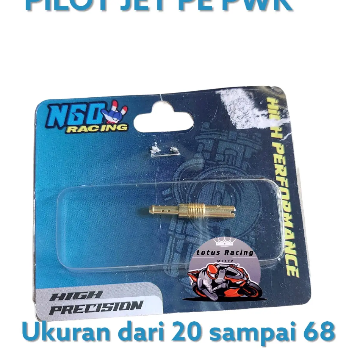 pilot jet pwk pe ngo racing 20 22 25 28 30 32 35 38 40 42 45 48 50 52 55 58 60 62 65 68 pj karbu