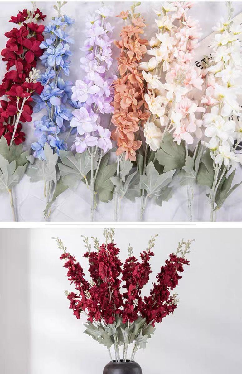 Bunga Snapdragon Cabang2 Bunga Delphinium Sedap Malam/Bunga Artificial Dekorasi/ Bunga Palsu Sedap Malam Dekorasi Tulip (W-189-9) Bunga Snapdragon Cabang2 Bunga Delphinium Sedap Malam/Bunga Artificial Dekorasi/ Bunga Palsu Sedap Malam Dekorasi Tulip (W-189-9)