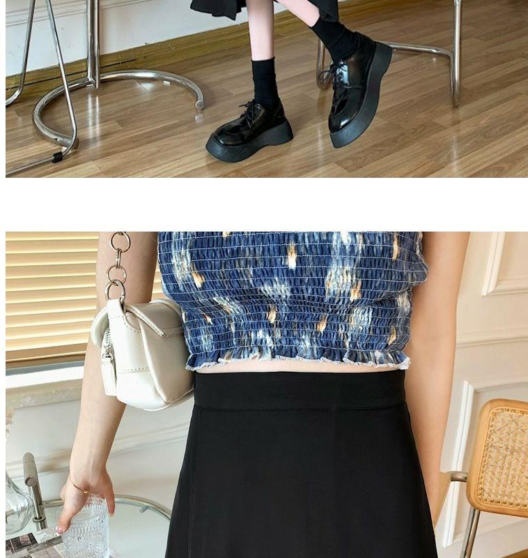 Product Introduction of Chân Váy Màu Đen, Ngoại Cỡ, Chân Váy Chữ A Che Hình Quả Lê Cạp Cao Bất Đối Xứng Dành Cho Phụ Nữ, Cô Gái Đầy Đặn, Che Bụng, Váy Ôm Sát 15