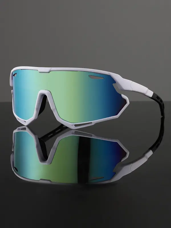 Outdoor Sports Hollow Out Cycling Glasses, UV400 Anti-UV Sports Sunglasses, Windproof & Dustproof Sports Sunglasses for Men & Women 0