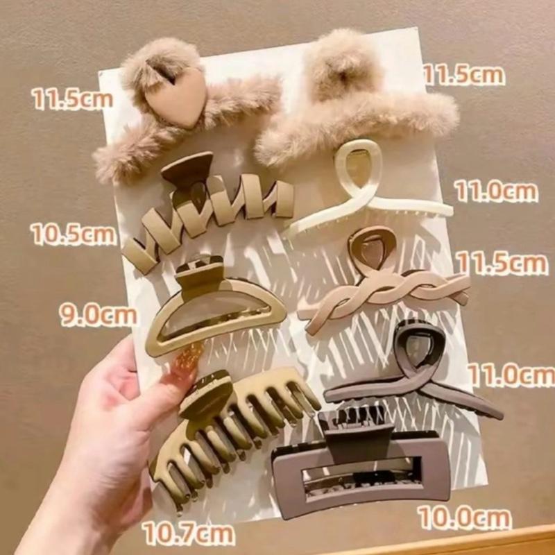 Set 9 Kẹp Tóc Nữ Đủ Kiểu Ngẫu Nhiên Phong Cách Chuẩn Hàn Quốc Nữ Women Tết, Xuân, Năm Mới