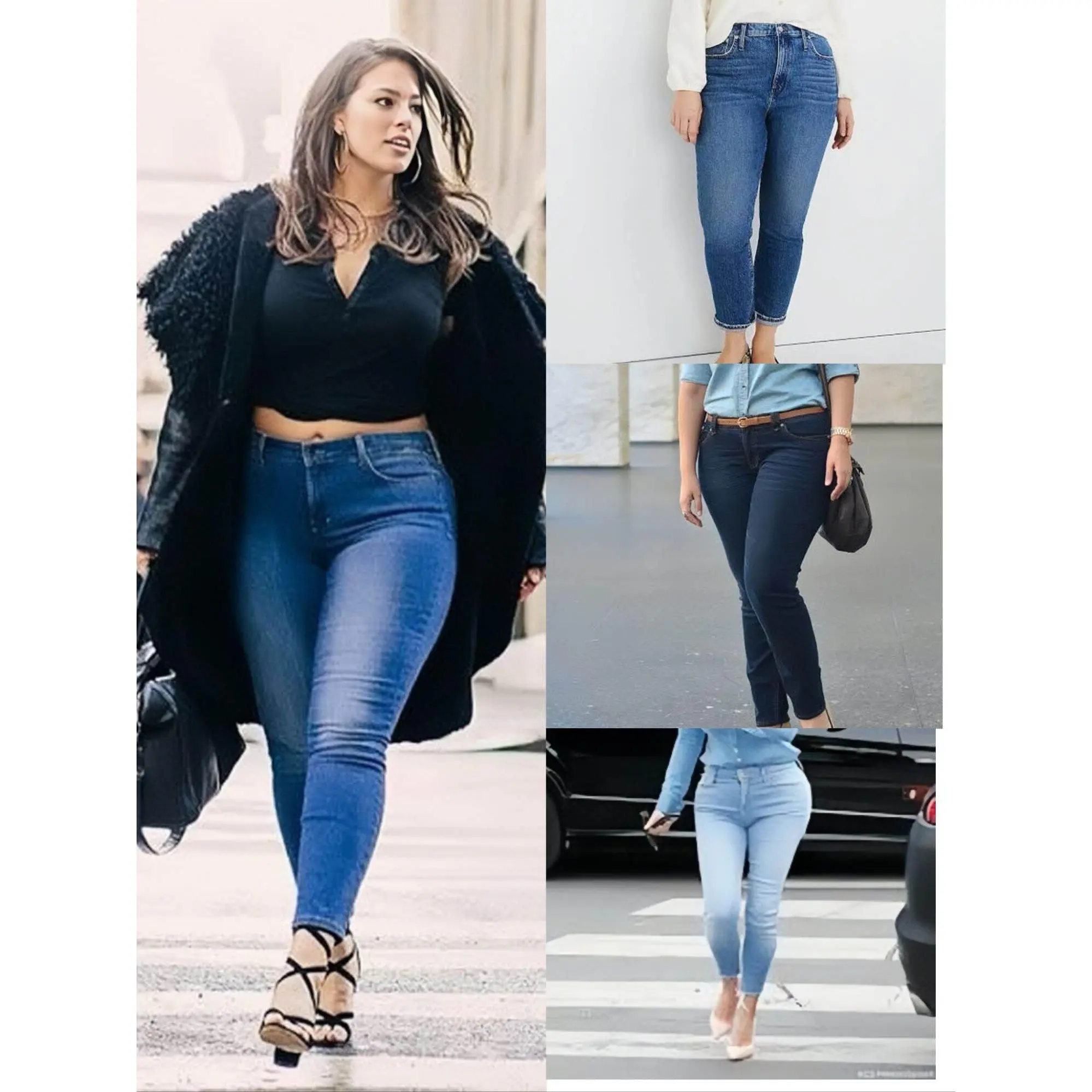 ❌ Clearance sale ❌ Women's jeans with hips (size 26-48) second-hand imported s02