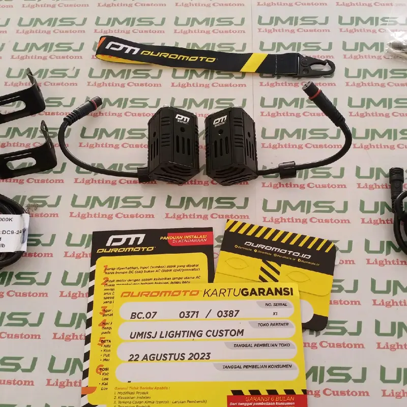 Duromoto X1 Lampu Tembak Sorot 20W 6