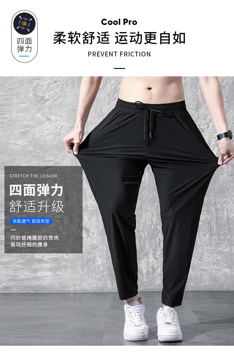 Product Introduction of Quần Thể Thao, Lót Lông Cừu, Dày Dặn, Thích Hợp Cho Mùa Thu Và Mùa Đông, Quần Thường Ngày Dáng Suông Rộng, Dành Cho Nam Giới, Màu Trơn Quần Dài Co Giãn, Thích Hợp Cho Công Việc 9