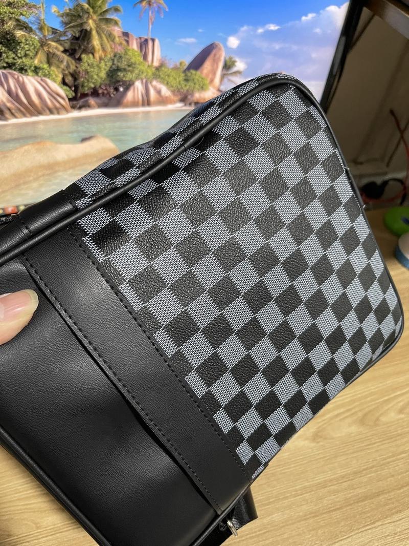 Product Introduction of Túi đeo chéo Học sinh caro cao cấp da loại 1 đẹp dẻo mịn F53 [Hình thật] Bag 34
