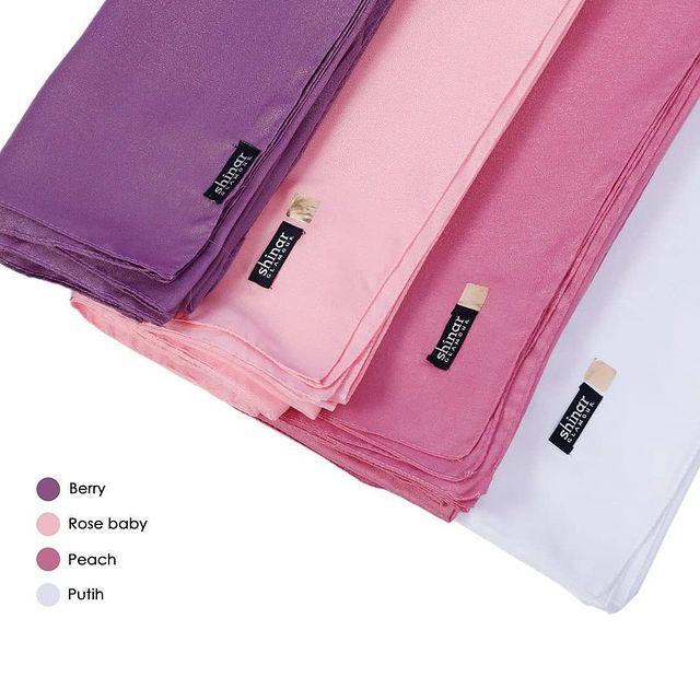 SEGIEMPAT ANSANIA SINAR GLAMOUR / HIJAB SEGIEMPAT ANSANIA JAHIT TEPI 110X110 CM 4