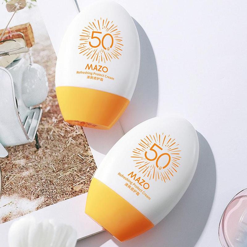 Product Introduction of Summer SPF50 Sunscreen Cream Lasting Sun Protection Refreshing Moisturizing Sunblock Cream 29
