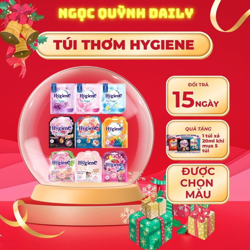 [Chính hãng] Túi Thơm Hygiene Giúp Khử Mùi Thanh Lọc Không Khí Mang Hương Hoa Tự Nhiên Đến Mọi Nơi Dùng Được Trong Phòng, Nhà Vệ Sinh, Xe Ôtô, Tủ Quần Áo  Dầu Thơm Phòng tuithom  treoxeoto