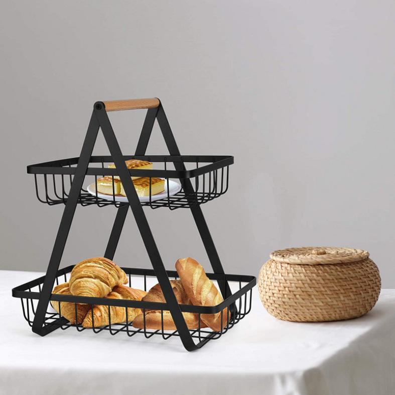 Product Introduction of EaseLife 2024 NEW Fruit Rack Storage Vegetable Onion Rack Vegetable Storage Kitchen Rack kitchens Organizer Storage Rack 13
